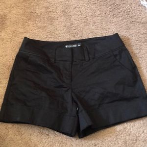 Black shorts